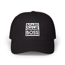 Load image into Gallery viewer, Board Game Boss Hat, Casual Hat for Board Game Lovers, Game Night Essential, Adjustable Ballcap
