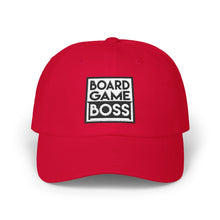 Load image into Gallery viewer, Board Game Boss Hat, Casual Hat for Board Game Lovers, Game Night Essential, Adjustable Ballcap