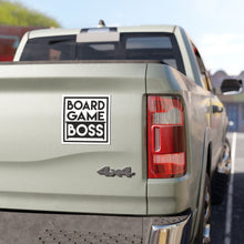 Load image into Gallery viewer, Board Game Boss Car Magnets, Board Game Enthusiasts, Fun Vehicle Decals, Gamer Gifts, Car Decor, Board Game Boss
