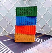 Load image into Gallery viewer, Shipping Containers - Miniature Terrain - Marvel: Crisis Protocol Terrain - Size 3 - 3D Printed