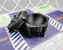 Load image into Gallery viewer, Chemical Tank - Nuclear Waste - Tanker - Chemical Vat - Miniature Terrain - Marvel: Crisis Protocol Terrain - Size 4 - 3D Printed