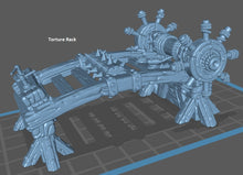 Load image into Gallery viewer, Torture Chamber/Dungeon/Stocks/Rack - Tabletop Terrain | Scatter Terrain | Miniatures Terrain | Dungeons and Dragons | Pathfinder