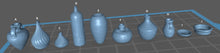 Load image into Gallery viewer, Pottery Props/Pottery Shop - Tabletop Terrain | Scatter Terrain | Miniatures Terrain | Dungeons and Dragons | Pathfinder | RPG Terrain