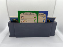Load image into Gallery viewer, Board Game Assistant Organizer, Deck Holder, Game Card Component Holder Rack, Card Deck Holder, Board Game Card Holder, Board Game Optimizer
