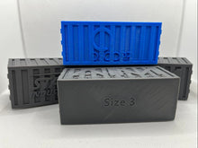 Load image into Gallery viewer, Shipping Containers - Miniature Terrain - Marvel: Crisis Protocol Terrain - Size 3 - 3D Printed
