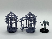 Load image into Gallery viewer, Jail Cages/Dungeon/Cage/Prison/Guard Station - Tabletop Terrain | Scatter Terrain | Miniatures Terrain | Dungeons and Dragons | Pathfinder