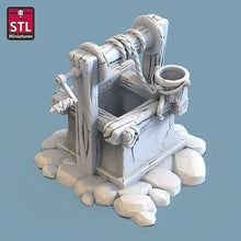 Load image into Gallery viewer, Farm/Water Well/Haystack/Hay Bale/Wagon/Outdoors - Tabletop Terrain/Scatter Terrain/Miniatures Terrain/Dungeons and Dragons/Pathfinder