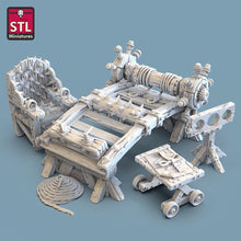 Load image into Gallery viewer, Torture Chamber/Dungeon/Stocks/Rack - Tabletop Terrain | Scatter Terrain | Miniatures Terrain | Dungeons and Dragons | Pathfinder