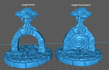 Load image into Gallery viewer, Portal Miniature/Forest Portal/Mystical Portal/Teleport - Tabletop Terrain | Dungeons and Dragons | Safehold | Portals of Atarien