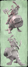 Load image into Gallery viewer, Orc Miniature/Mounted Orc/Orc Fighter/Orc Warrior/Orc Shaman/Orc Barbarian - 32mm | 28mm |Dungeons and Dragons |Gilmore Studio |Fantasy Wars