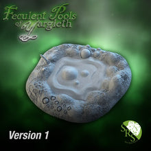 Load image into Gallery viewer, Swamp Terrain Set | Swamp Scatter Terrain | Swamp Pool Scatter Terrain | Gross Terrain | Dungeons and Dragons | 32mm | Sync Ratio Systems