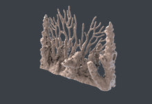 Load image into Gallery viewer, Ocean Terrain Set 2| Coral Wall w/ holes for Magnets | Coral Scatter | Coral Wall Terrain | Dungeons and Dragons | 32mm| Sync Ratio Systems