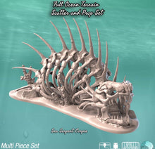 Load image into Gallery viewer, Sea Monster Bones | Pirate Terrain | Underwater | Dungeons and Dragons | 32mm