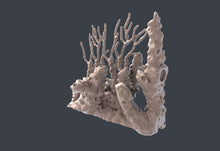 Load image into Gallery viewer, Ocean Terrain Set 2| Coral Wall w/ holes for Magnets | Coral Scatter | Coral Wall Terrain | Dungeons and Dragons | 32mm| Sync Ratio Systems
