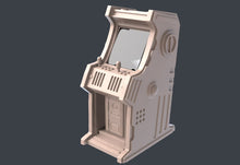 Load image into Gallery viewer, Cyberpunk Terrain Set 3 | Cyberpunk Scatter Terrain | Cyberpunk Street Terrain | Science Fiction Terrain | Space Terrain | RPG | 32mm