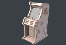 Load image into Gallery viewer, Cyberpunk Terrain Set 3 | Cyberpunk Scatter Terrain | Cyberpunk Street Terrain | Science Fiction Terrain | Space Terrain | RPG | 32mm