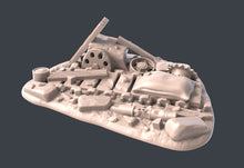 Load image into Gallery viewer, Warzone Terrain Set 1 | Battlefield Scatter Terrain | World War 2 Terrain | Bolt Action Scatter Terrain | RPG Scatter Terrain