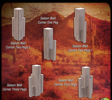 Load image into Gallery viewer, Western Terrain Set 3 | Saloon Walls | Western Bar | Saloon Swinging Door | Western Scatter Terrain | RPG Terrain | 32mm |Sync Ratio Systems