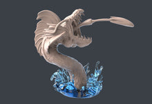 Load image into Gallery viewer, Giant Eel | Sea Monster | Sea Serpent | Ocean Miniature | Underwater | Dungeons and Dragons Terrain