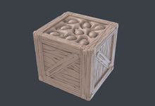 Load image into Gallery viewer, Warzone Terrain Set 3 | Battlefield Scatter Terrain | World War 2 Terrain | Bolt Action Scatter Terrain | Gun Crates | Sandbags | Anti-Tank