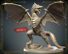 Load image into Gallery viewer, Wyvern Miniature Set 1 | Dragon Menagerie | Ancient Wyvern | Adult Wyvern | Young Wyvern | Dungeons and Dragons | Large | Huge | Gargantuan