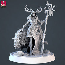 Load image into Gallery viewer, Druid Miniatures Set 1/Ranger Set/Forest Protector Set - Tabletop Terrain/Scatter Terrain/Miniatures Terrain/Dungeons and Dragons/Pathfinder