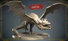 Load image into Gallery viewer, Wyvern Miniature Set 1 | Dragon Menagerie | Ancient Wyvern | Adult Wyvern | Young Wyvern | Dungeons and Dragons | Large | Huge | Gargantuan