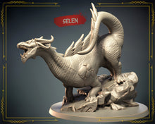 Load image into Gallery viewer, Drake Miniature Set 1 | Dragon Menagerie | Ancient Drake | Adult Drake | Young Drake | Dungeons and Dragons | Large | Huge | Gargantuan