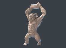 Load image into Gallery viewer, Yeti Miniature | Troll | Bigfoot | Abominable Snowman | Snow Creature | Snow Monster | Ice Golem | Large | DnD