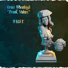 Load image into Gallery viewer, Pirate Statue Set 2 - Ladies of the Sea 3inch Busts - 75mm Bust with Stand - Female Pirates - Pirate Bust Set | Topless Pirates | NSFW