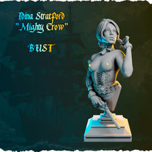 Load image into Gallery viewer, Pirate Statue Set 2 - Ladies of the Sea 3inch Busts - 75mm Bust with Stand - Female Pirates - Pirate Bust Set | Topless Pirates | NSFW