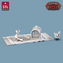 Load image into Gallery viewer, Exotic Pet Vendor | Magical Creature Shop | Traveling Shop | Familiar Shop | Pseudodragon |Scatter Terrain | Dungeons and Dragons | RPG | 5e