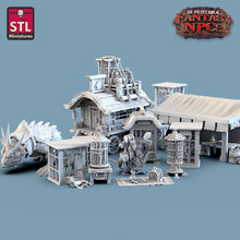 Load image into Gallery viewer, Exotic Pet Vendor | Magical Creature Shop | Traveling Shop | Familiar Shop | Pseudodragon |Scatter Terrain | Dungeons and Dragons | RPG | 5e