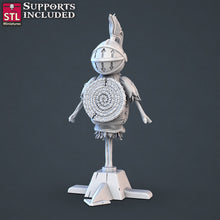 Load image into Gallery viewer, Jousting Miniature Set 2 | Jousting Arena | Jousting Dummy | Archery Target | Jousting Tournament | Dungeons and Dragons | DnD 5e | RPG