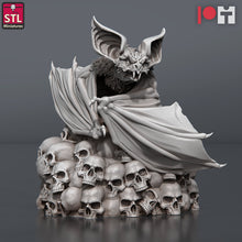 Load image into Gallery viewer, Vampire Bat Miniature Set: Giant Bat, 32mm Resin RPG Model, D&D, Pathfinder