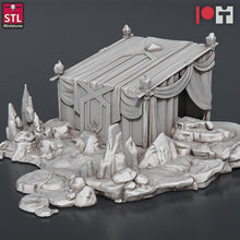 Load image into Gallery viewer, Dwarven Mine Set | Dwarf Miner | Dwarf Camp Set | Dwarf Fighter | Dwarf Paladin/Cleric | Tabletop Terrain/DnD/Miniatures /DnD/Pathfinder