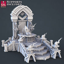 Load image into Gallery viewer, Fantasy Prop Terrain Set: 32mm Resin Terrain for DnD/Pathfinder