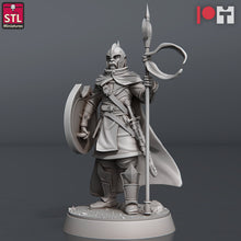 Load image into Gallery viewer, Noble Miniature Set: Knight Tournament Set, 32mm Resin Tabletop Terrain, D&D, Pathfinder