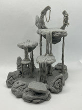 Load image into Gallery viewer, Druid Miniatures Set 3/Floating Islands/Runic Glade/Faerie Circle/Tabletop Terrain/Scatter Terrain/Dungeons and Dragons/Pathfinder/RPG
