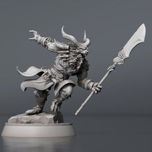 Load image into Gallery viewer, Borock | Demon | Bull Man | Horned Monster | Horned Demon | Frostgrave | 5E | 5th Edition | Pathfinder | RPG | Dungeons and Dragons | DnD