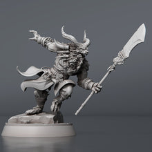 Load image into Gallery viewer, Borock | Demon | Bull Man | Horned Monster | Horned Demon | Frostgrave | 5E | 5th Edition | Pathfinder | RPG | Dungeons and Dragons | DnD