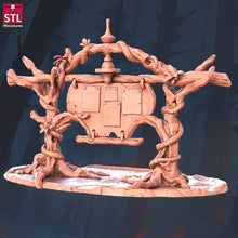 Load image into Gallery viewer, Elf War Camp Set: ABS-Like Resin Miniatures for D&D, 32mm, Pathfinder