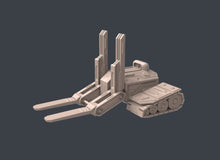 Load image into Gallery viewer, Spaceport Set | Robot | Droid | Generator | Crane | Loader | Mech |Sci-Fi Terrain | Science Fiction Terrain | Cyberpunk Terrain | RPG | 32mm