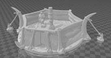 Load image into Gallery viewer, Orc War Tent: 32mm RPG Camp Terrain Resin Printed