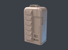 Load image into Gallery viewer, Spaceport Terrain Set 1: Sci-Fi Terrain, 32mm Scale, ABS-Like Resin, Cyberpunk RPG