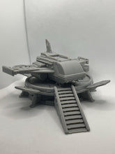 Load image into Gallery viewer, Spaceport Landing Pad Terrain Set: 32mm Sci-Fi Terrain, ABS-Like Resin, Cyberpunk RPG