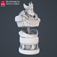 Load image into Gallery viewer, Royal Court Terrain Miniature Set: 32mm Resin Throne Room