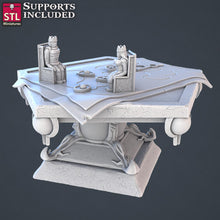 Load image into Gallery viewer, Royal Court Terrain Miniature Set: 32mm Resin Throne Room