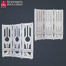 Load image into Gallery viewer, Royal Court Terrain Miniature Set: 32mm Resin Throne Room