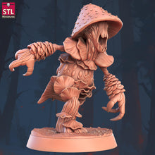 Load image into Gallery viewer, Awakened Mushroom Miniature Set | Violent Fungus Set | Giant Mushroom | Mushroom Monster | DnD | Dungeons and Dragons | 5e | 5th Edition